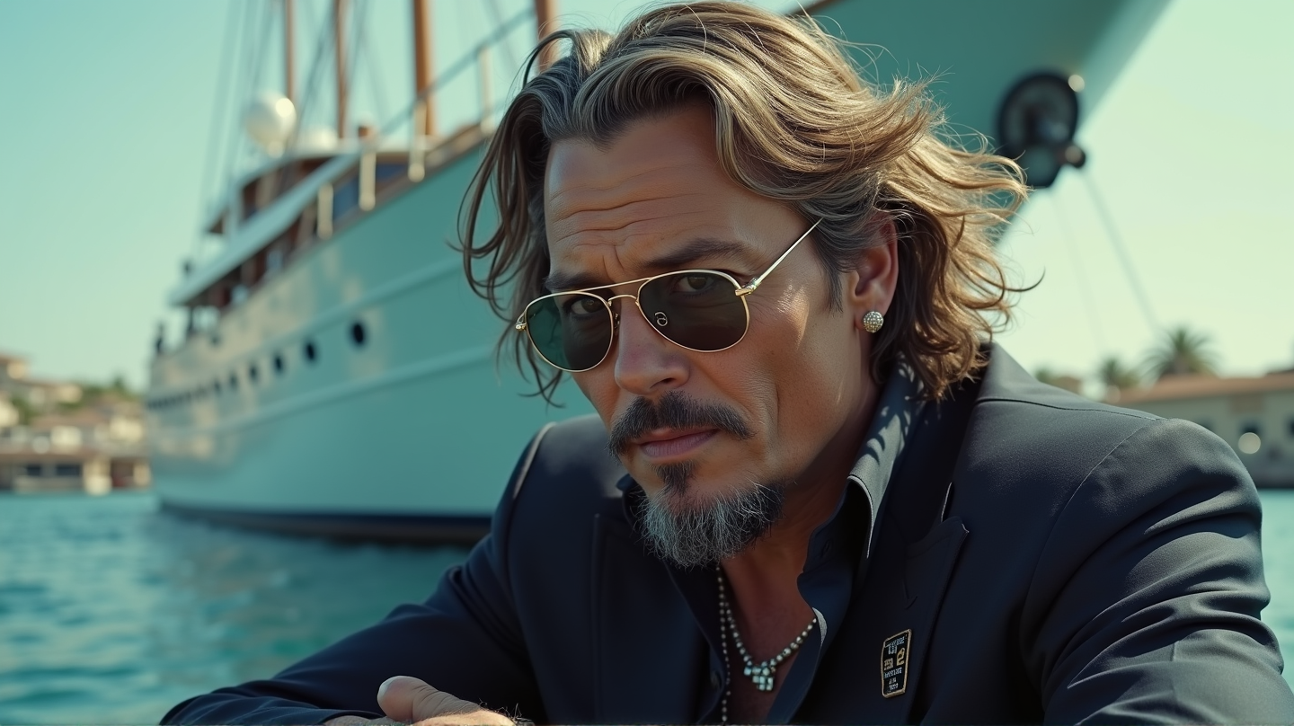 Johnny Depp Incanta con il 'Look Silver Fox' in un Nuovo Ruolo a Hollywood