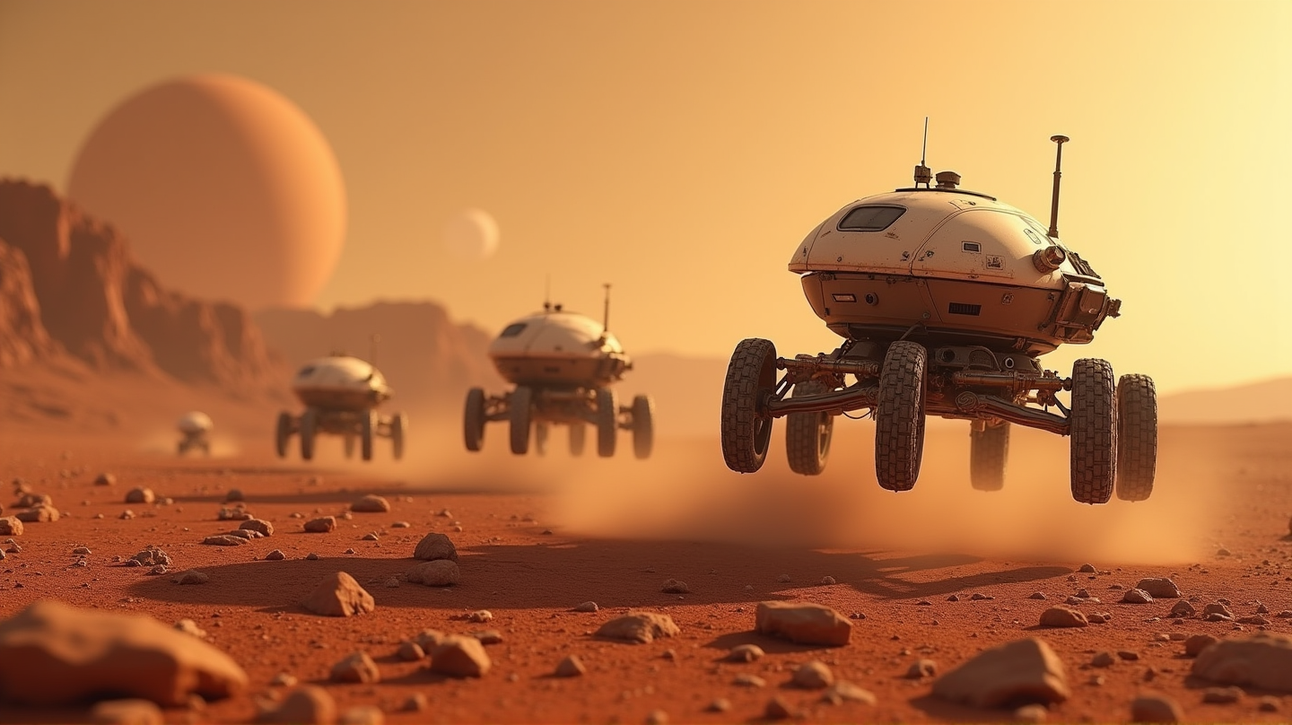 Machinazioni Diverse: I Robot Pronti a Spianare la Strada verso Marte mentre Nuovi Pericoli Incombenti