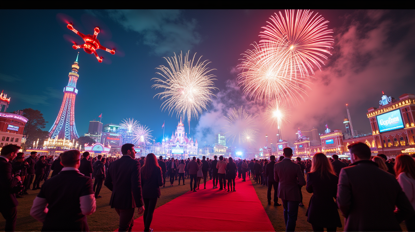 L'Epic Universe di Universal si Apre con il Glamour delle Celebrità e Spettacoli Spettacolari!