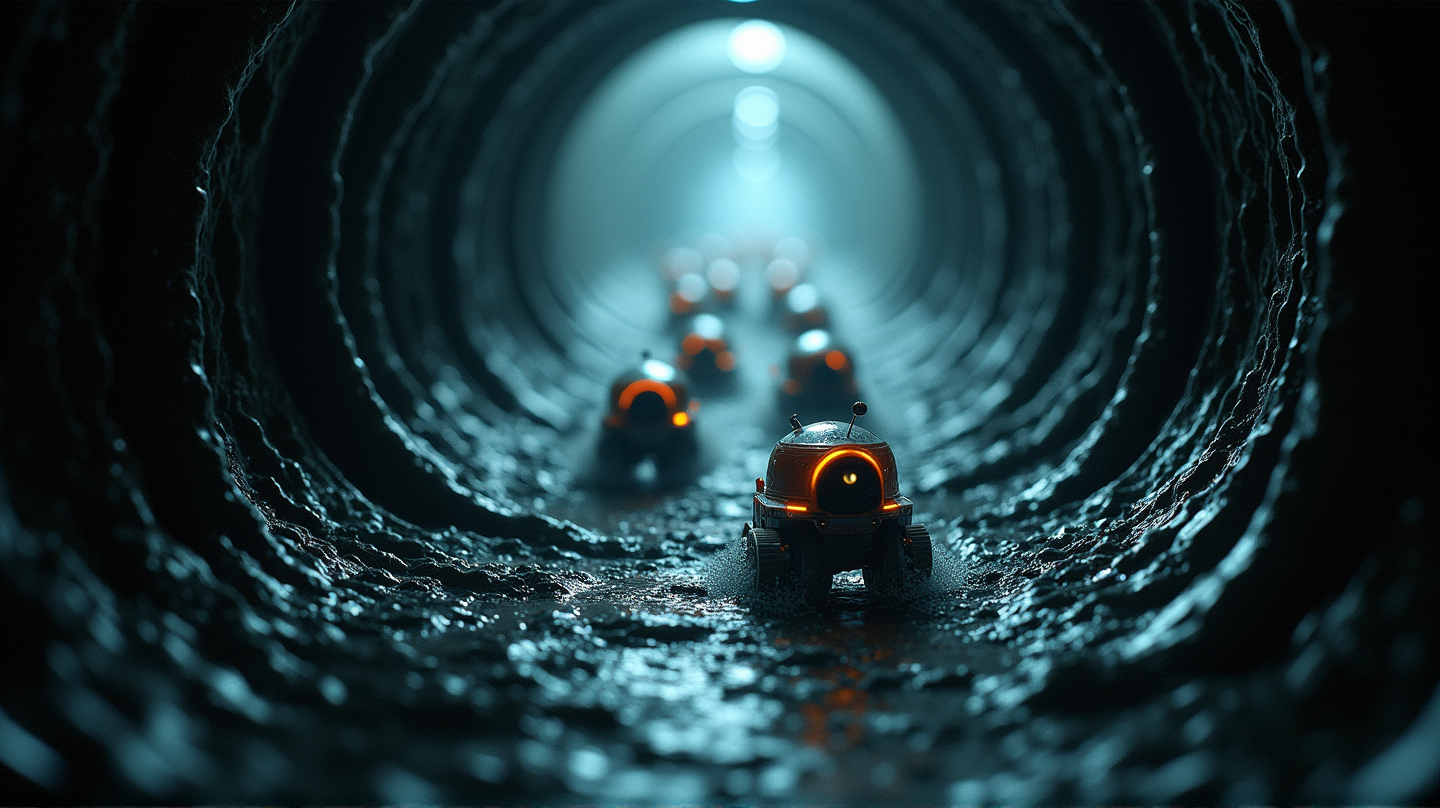 Rivoluzionari Robot Minuscoli Affrontano le Perdite d'Acqua Sotterranee