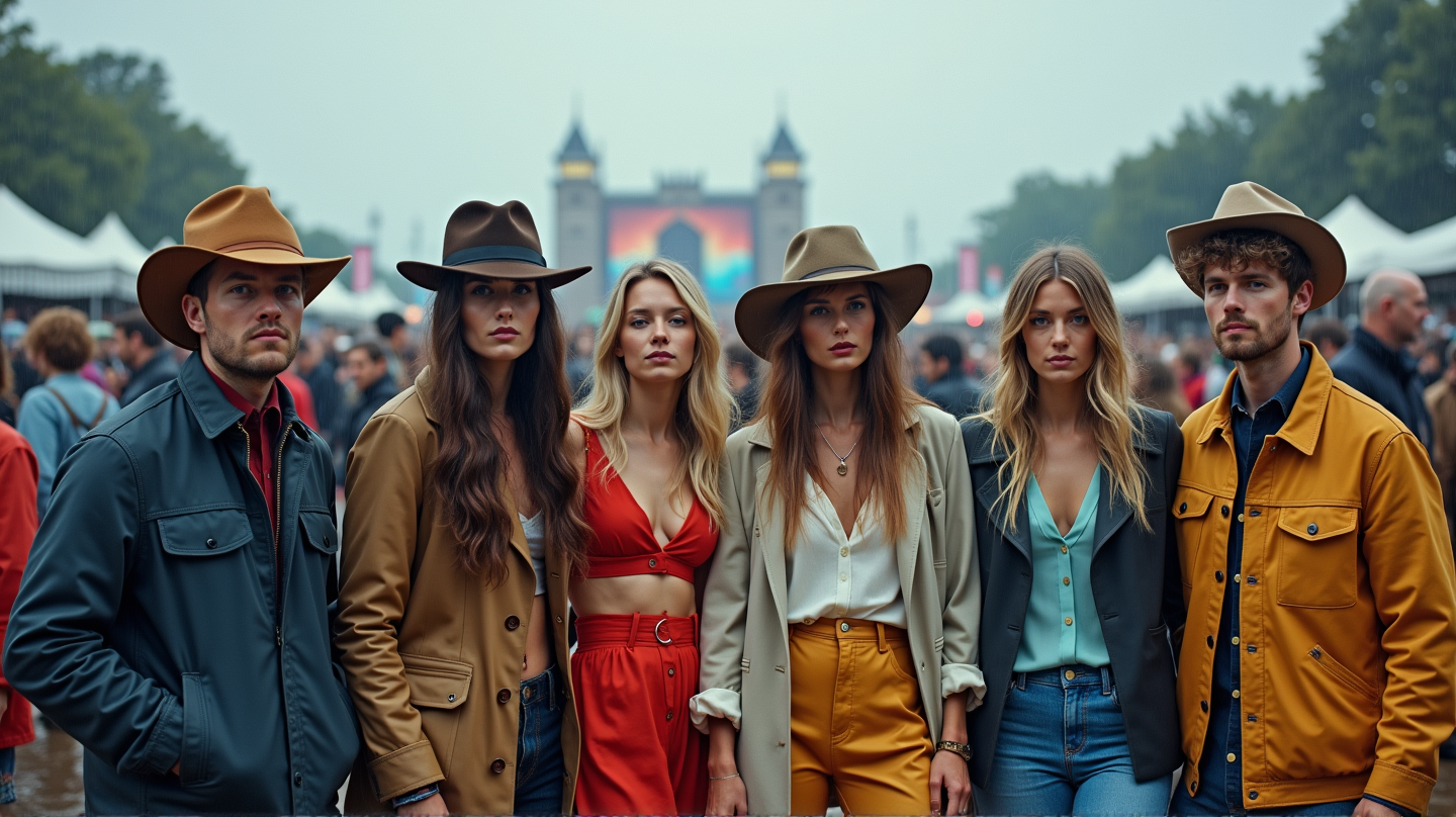 Le Icone di Stile Indimenticabili dei Festival Britannici: Dalla Moda alla Funzionalità