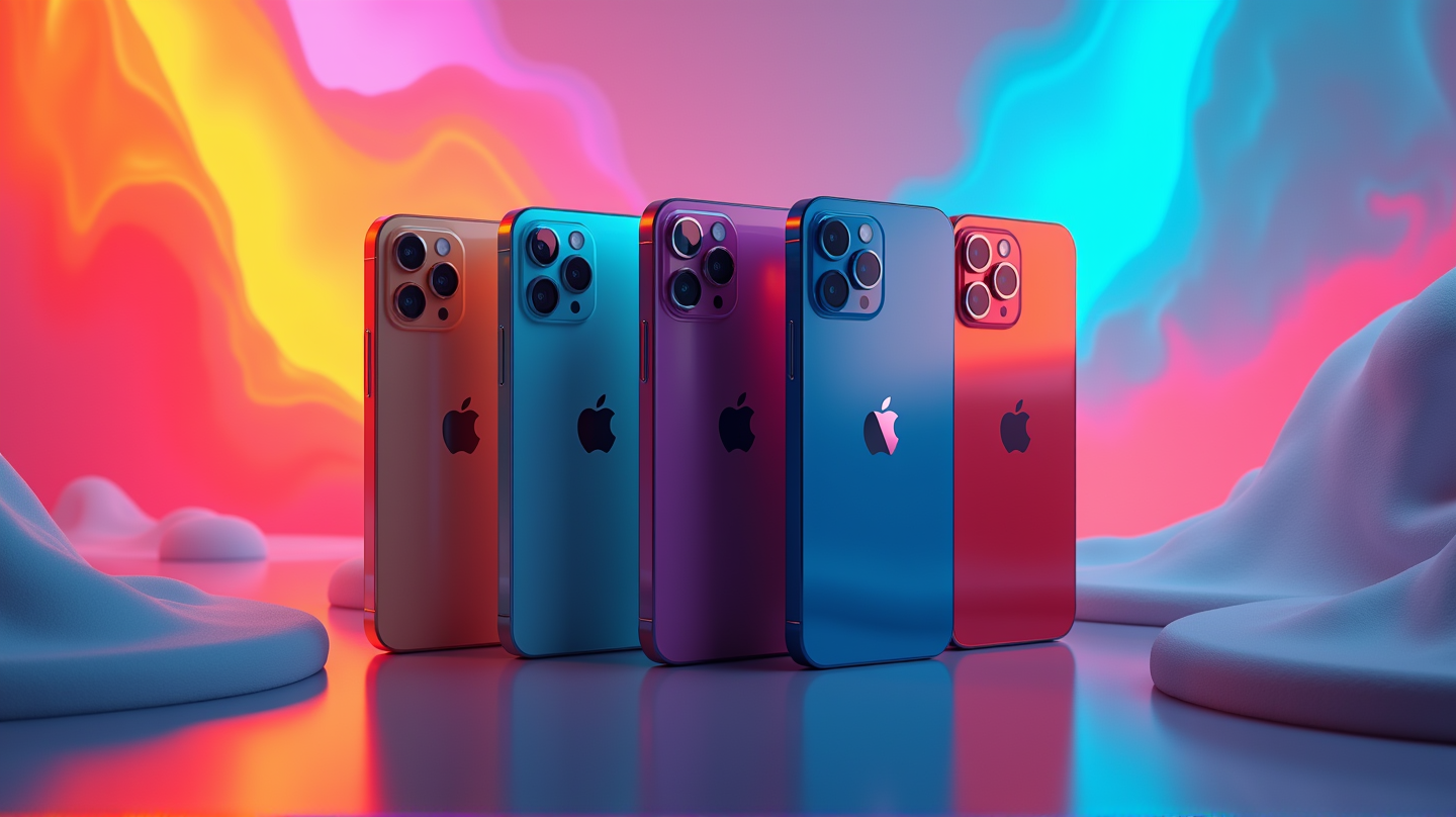 I nuovi colori mozzafiato dell'iPhone 17 svelati: un piacere visivo