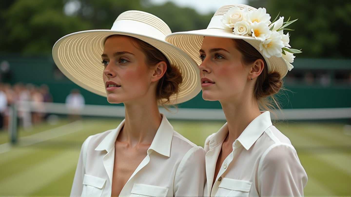 Glamour sul campo: Lady Amelia e Lady Eliza Spencer incantano a Wimbledon al giorno 2