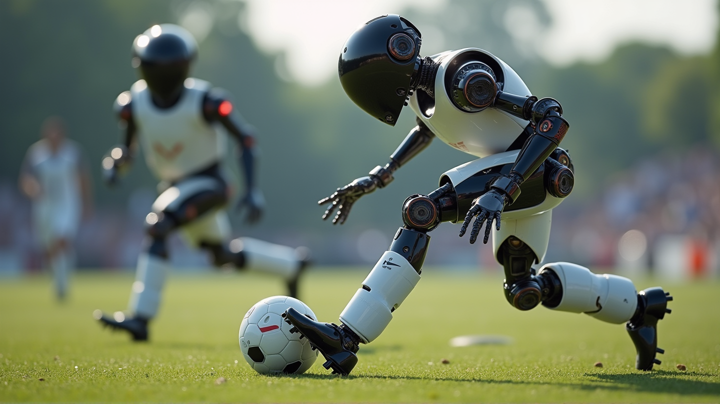 I Robot Cinesi Dominano nel Torneo di Calcio a Tre