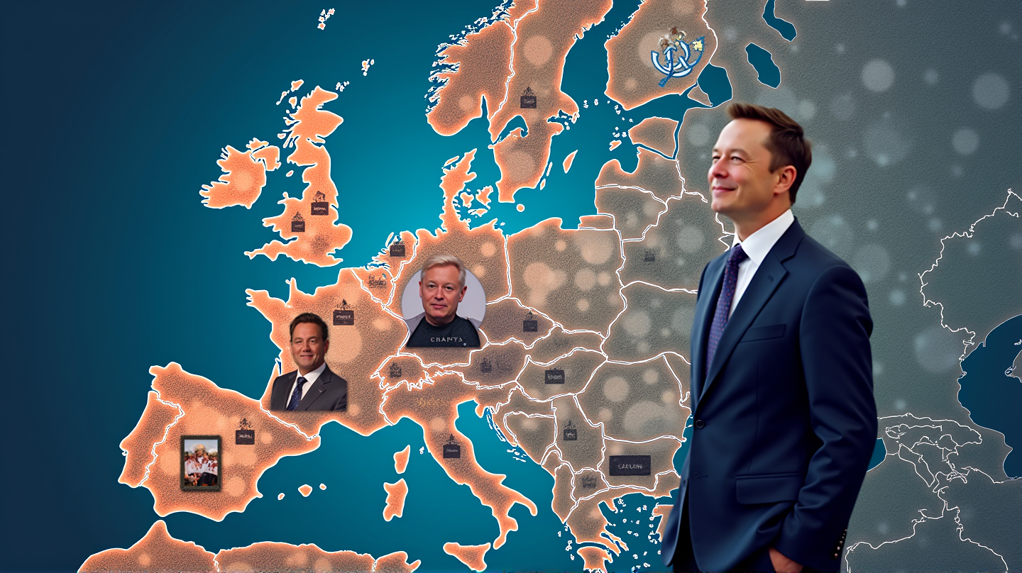 L'Influenza di Elon Musk: Il Rafforzamento della Destra Europea sui Social Media