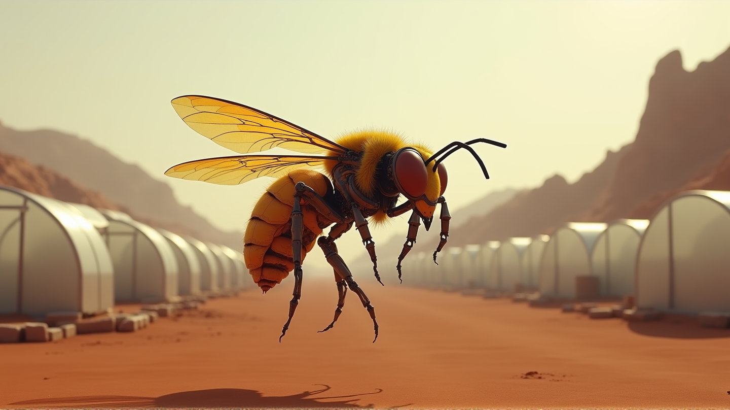 L'Ape Robotica del MIT: Un Futuro Rombante per l'Impollinazione su Marte