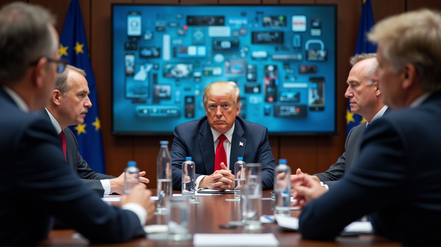 Il Regno Unito Difende la Tassa Digitale tra le Minacce di Dazi di Trump