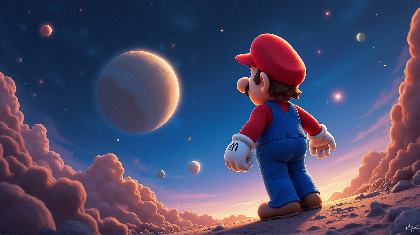 L'odissea spaziale di Mario: il film Super Mario Galaxy promette un'avventura stellare!