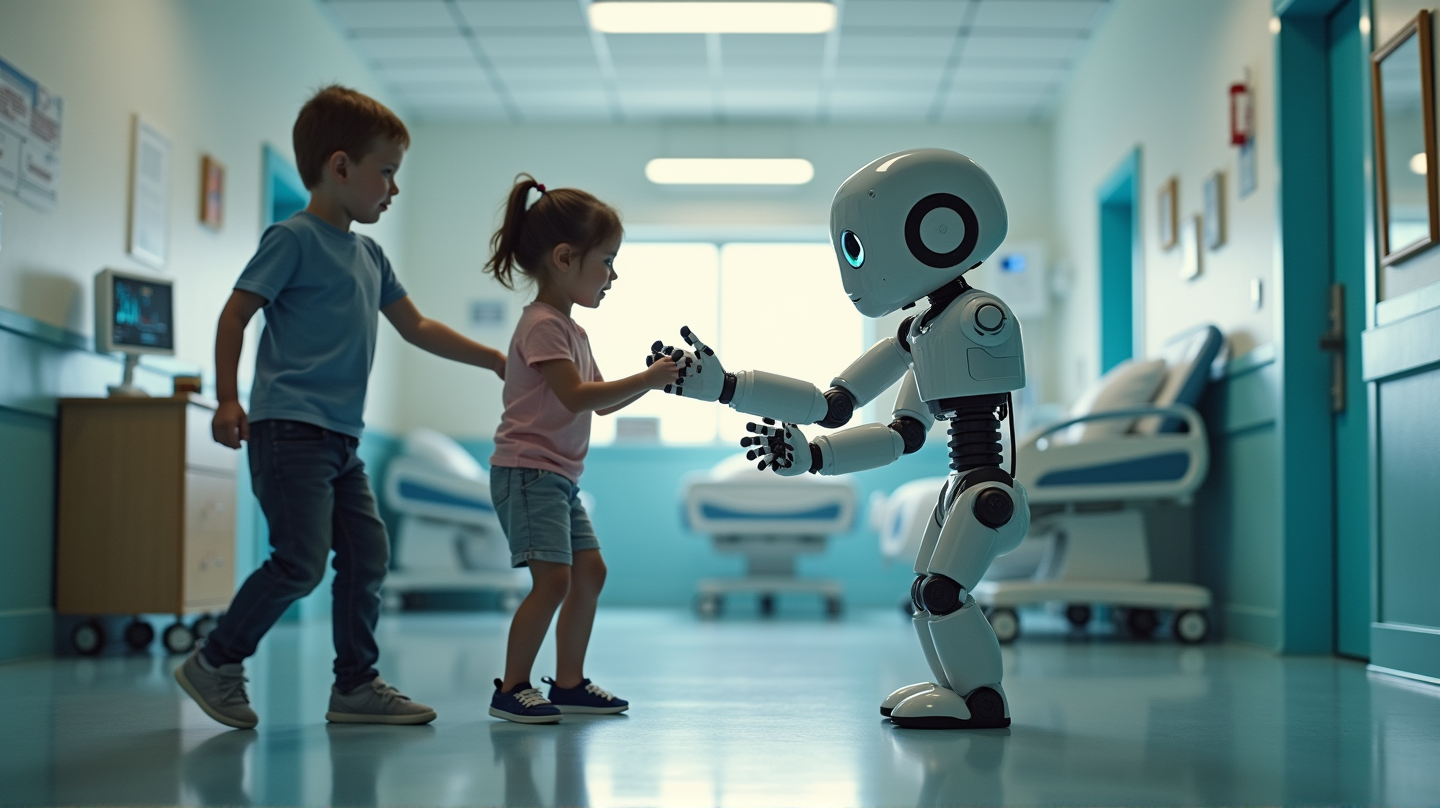 Come Robin, il Robot AI, Sta Trasformando il Supporto Emotivo negli Ospedali