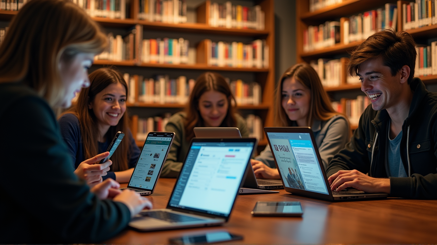 Scopri la Magia dei Libri: Segui i Nuovi Social Media della Biblioteca di Garden City!