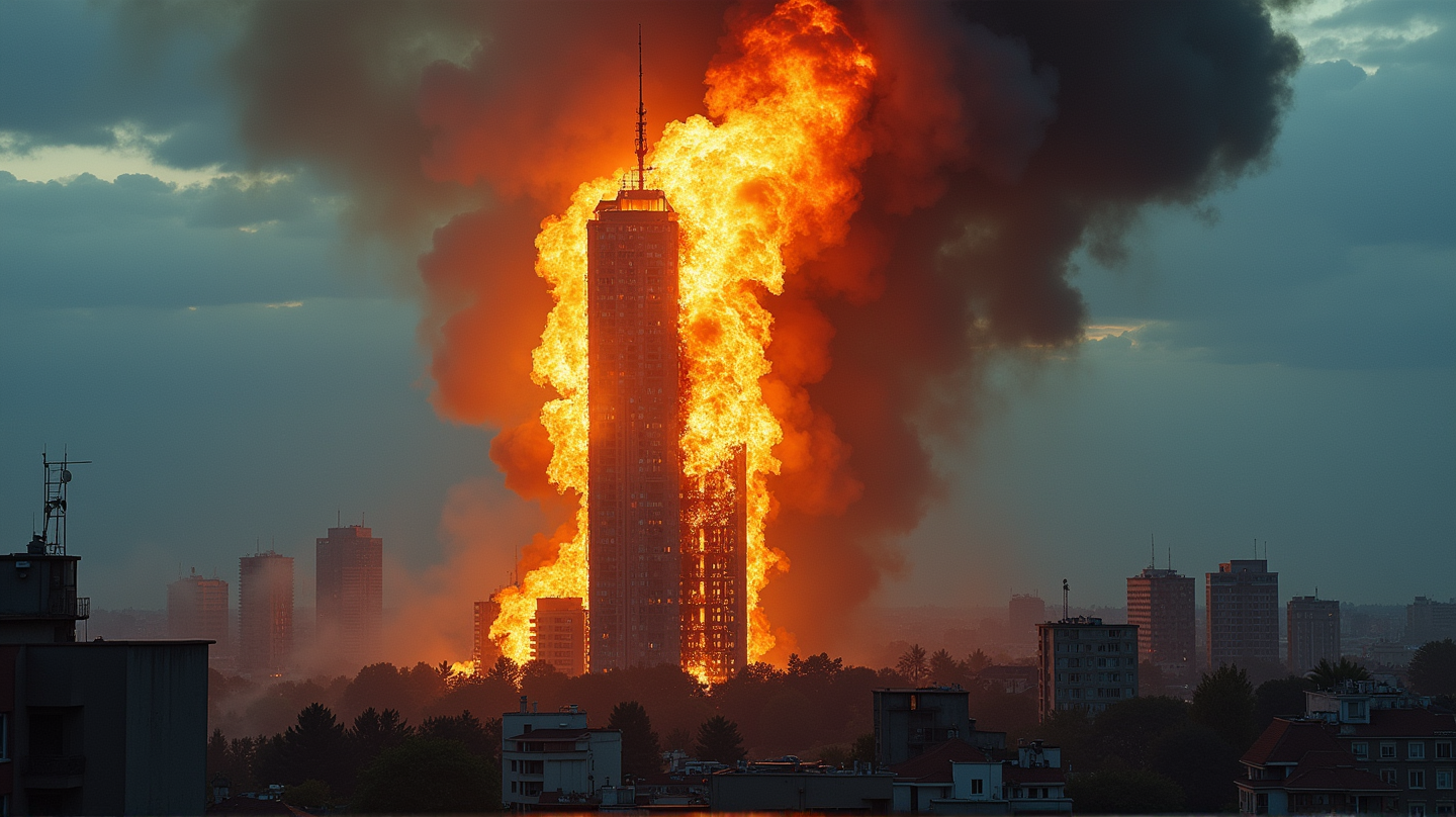 Svolta Tragica: Anziana Soccombe alle Ferite Dopo Incendio in Grattacielo di Hollywood