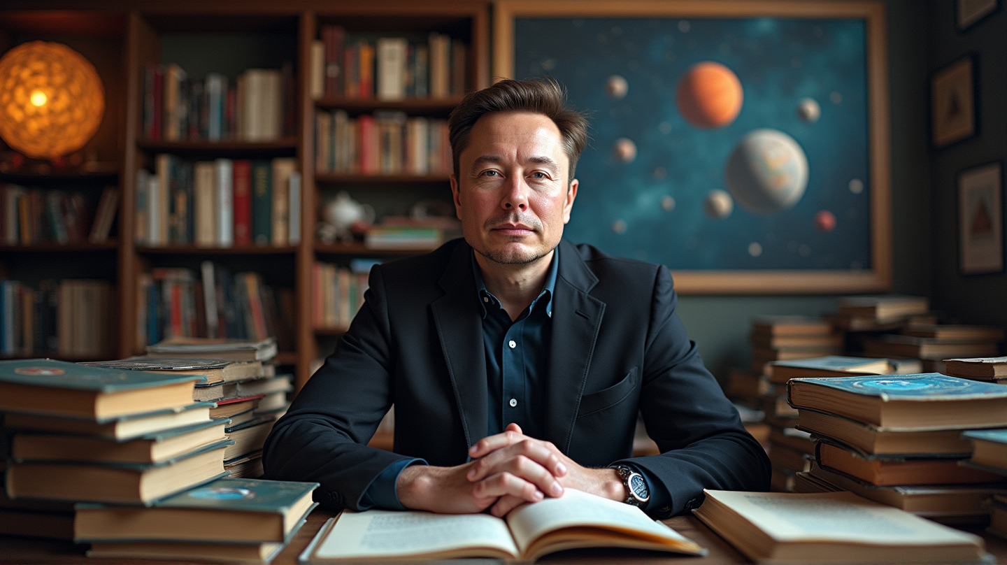 L'Universo di Elon Musk: Libri e Miliardari si Scontrano