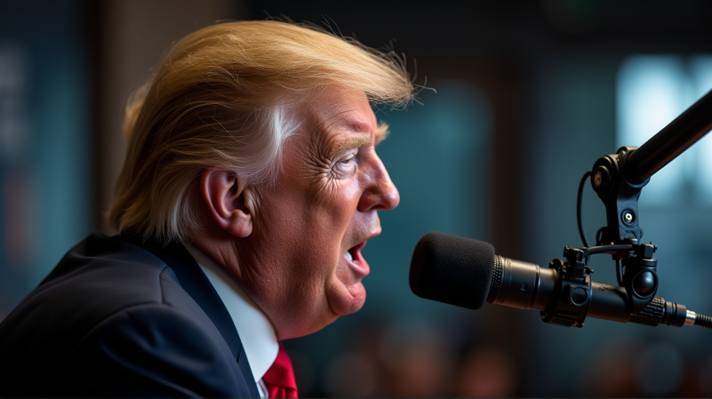 Trump Chiarisce i Commenti Controversi sui Social Media sui Democratici