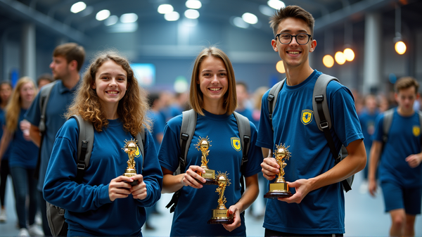 Un Futuro Radioso: le Squadre Giovanili di Robotica del Connecticut Brillano a Livello Nazionale