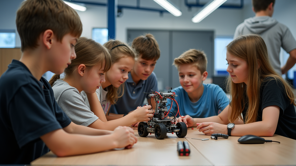 Scopri il Futuro: Il Campo Estivo Build-A-Bot Accende l'Interesse degli Studenti per la Robotica