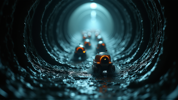 Rivoluzionari Robot Minuscoli Affrontano le Perdite d'Acqua Sotterranee