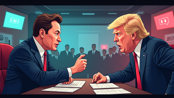 La schermaglia sui social media tra Trump e Musk ruba la scena