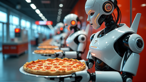 La Rivoluzione Robotica di Donatos: La Pizzeria di Columbus Gestita dall'IA
