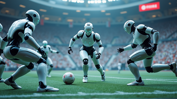 Trionfo Robotico: Svelato il Calcio 3v3 AI Autonomo della Cina