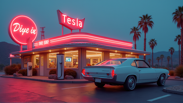 Tesla Diner: Un Sogno dell'Era Spaziale o Solo un'Altra Attrazione di Hollywood?