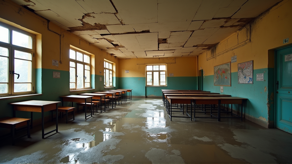 Sdegno Scoppia in Rajasthan per Scuole in Dissesto