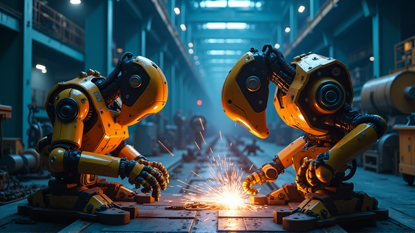La Rivalità Si Intensifica: I Robot Saldatori Trasformano i Cantieri Navali