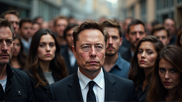 La popolarità di Elon Musk crolla: sorprendenti risultati del sondaggio Gallup