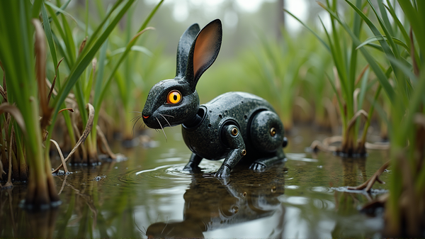Tattiche High-Tech: Conigli Robotici Affrontano l'Invasione di Pitoni Birmani nelle Everglades