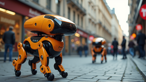 Futuristici Corrieri a Quattro Zampe: I Cani Robotici AI Invadono le Strade di Zurigo