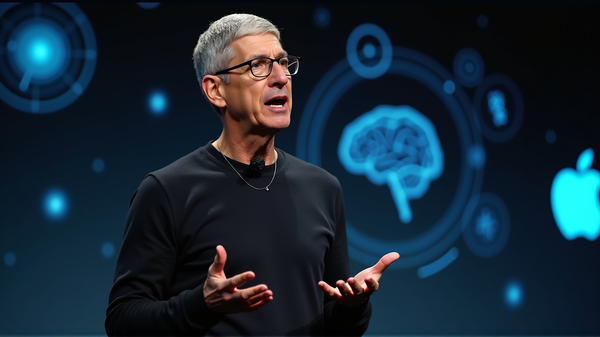 La Sfida AI di Tim Cook: Il Coraggioso Balzo di Apple tra i Giganti di Mercato