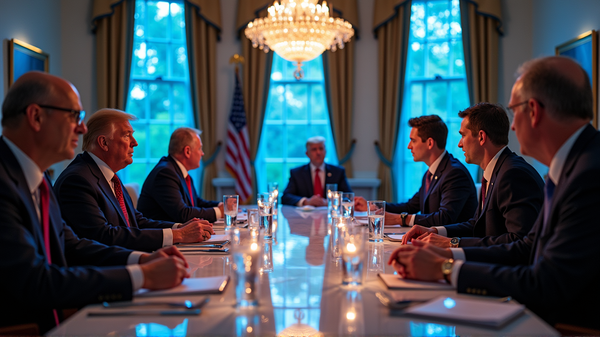 I Magnati della Tecnologia Lodano Trump a una Cena Encomiastica alla Casa Bianca