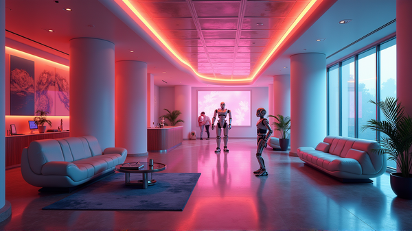 I Robot Rubano la Scena negli Hotel Moderni: Il Nuovo Volto dell'Ospitalità