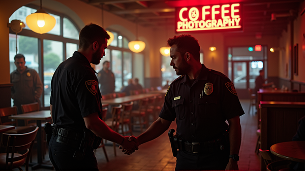 Incredibile: Attacco con Coltello Improvvisato in un Caffè di Hollywood Semina il Panico