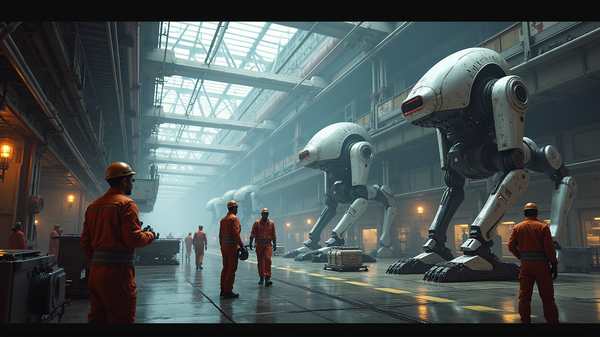 Rivoluzione Robotica nei Cantieri Navali: Un Accordo Rivoluzionario per l'Integrazione degli Umanoidi