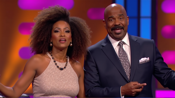 Momento NSFW di Lainey Wilson con Steve Harvey a 'Celebrity Family Feud'