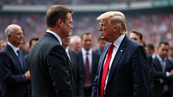 La Riconciliazione Inaspettata tra Trump e Musk al Memoriale di Kirk: Un Racconto Avvincente