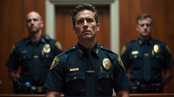 Cuore Spezzato e Responsabilità: Una Confessione Improvvisa nel Caso dell'Omicidio di un Agente nel 2021