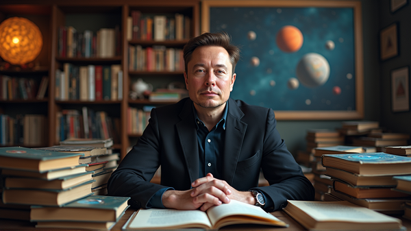 L'Universo di Elon Musk: Libri e Miliardari si Scontrano