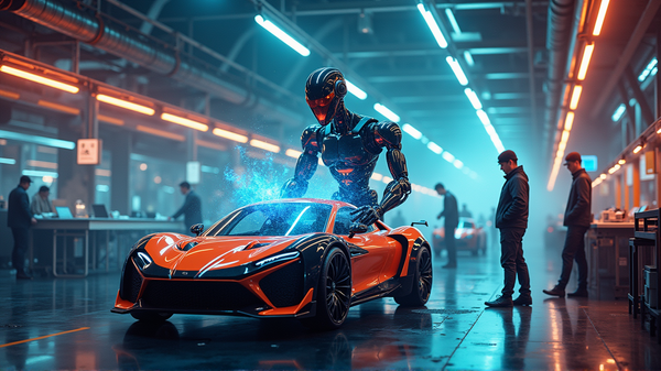 Rivoluzione nella Produzione Automobilistica: L'Ascesa degli Umanoidi e dell'AI