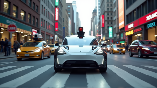 La Coraggiosa Scommessa di Tesla: Corsa Contro il Tempo per la Dominanza dei Robotaxi