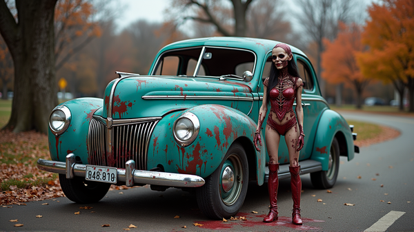 Una Mostra di Halloween per i Secoli: Quando i Robot e la Creatività si Scontrano