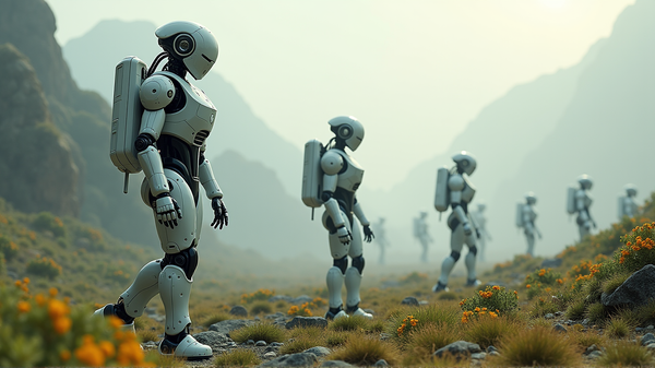 La Cina svela il futuro umanoide: Robot hi-tech per pattugliare le frontiere